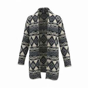 Chaps Southwestern Tribal Native Aztec Pattern Toggle Shawl Cardigan 2XL